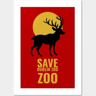 save dublin zoo Posters and Art